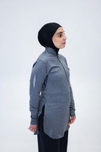 Last inn bildet i Galleri-visningsprogrammet, GRÅ NINYAS LONG SPLIT -High Collar
