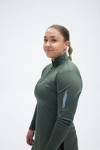 Last inn bildet i Galleri-visningsprogrammet, OLIVENGRØNN NINYAS LONG SPLIT -High Collar

