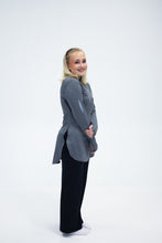 Last inn bildet i Galleri-visningsprogrammet, GRÅ NINYAS LONG SPLIT -High Collar

